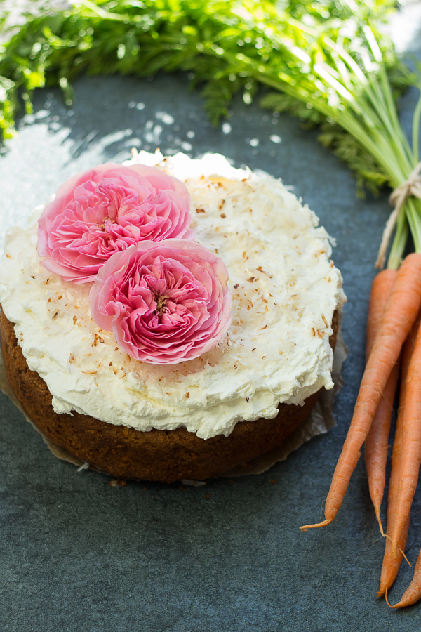 Carrot Coconut Sponge Cake