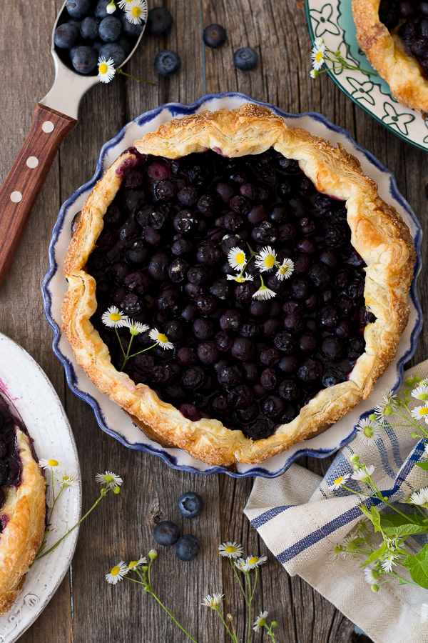 Personal-Size Easy Blueberry Crostatas
