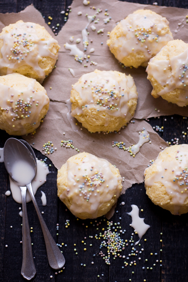 Grandma’s Italian Anise Icing Cookies.
