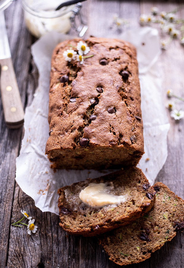The Best Chocolate Chip Zucchini Bread.