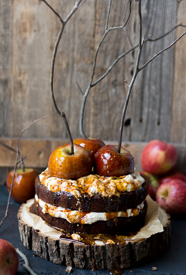 Apple Orchard Caramel Layer Cake.