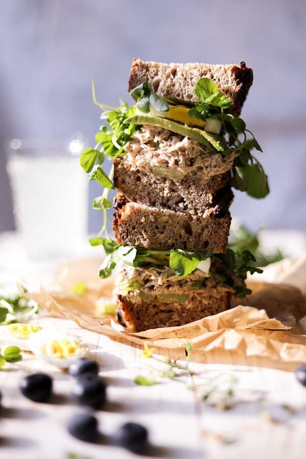 The Best Picnic Tuna Salad Sandwich.