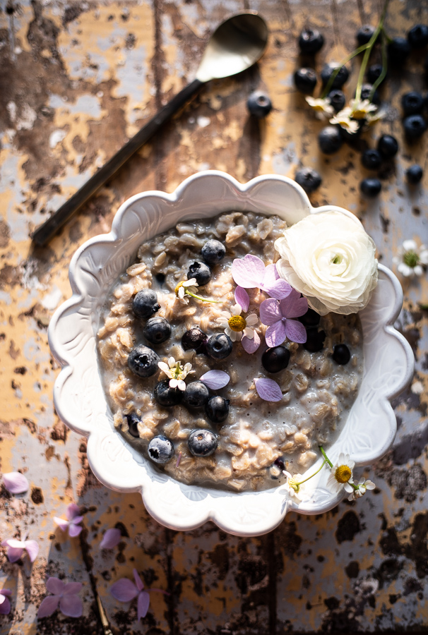 Blueberry Muffin Oatmeal.