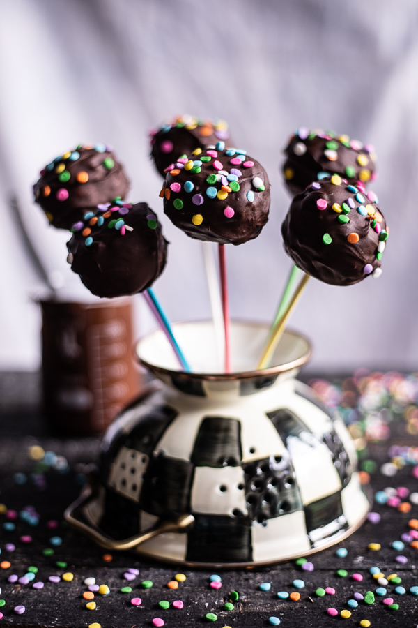 Birthday Cake Pops.