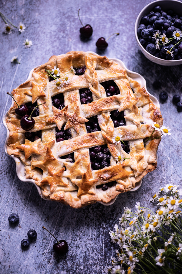 All-American Blueberry Pie.