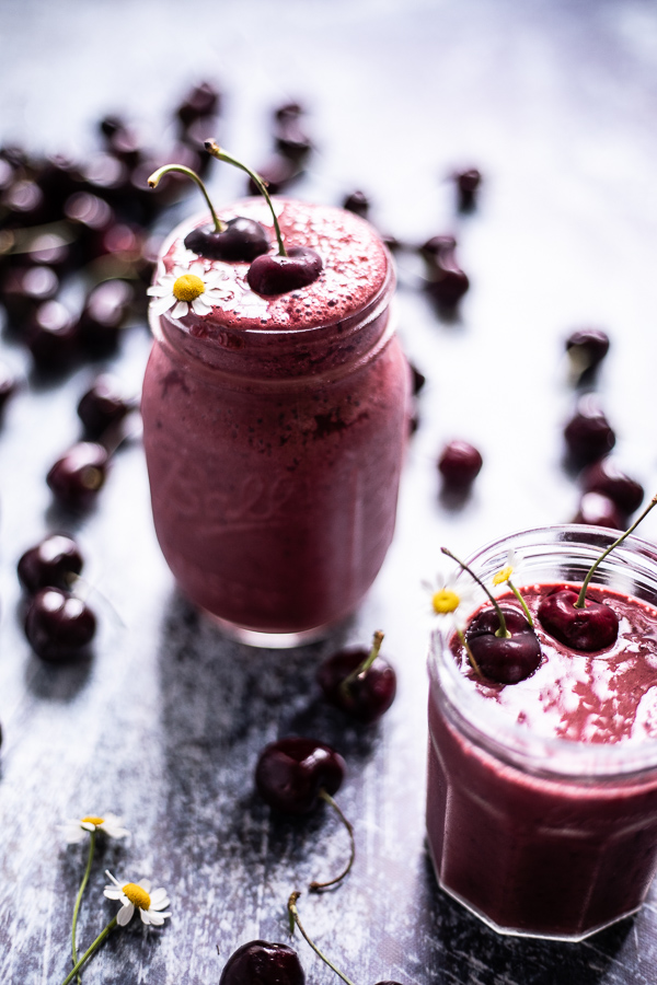 Sweet Cherry Smoothie.