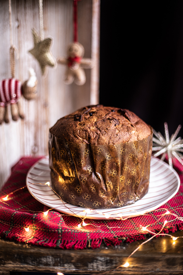 Traditional Panettone.