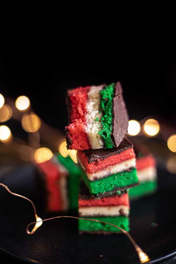 Favorite Rainbow Cookies.