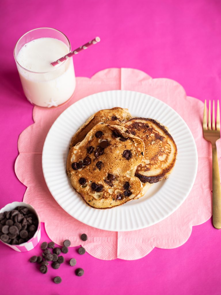 Chocolate Chip Pancakes.