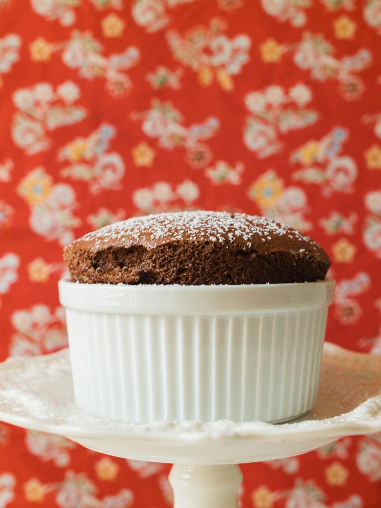 Soufflé au Chocolat.