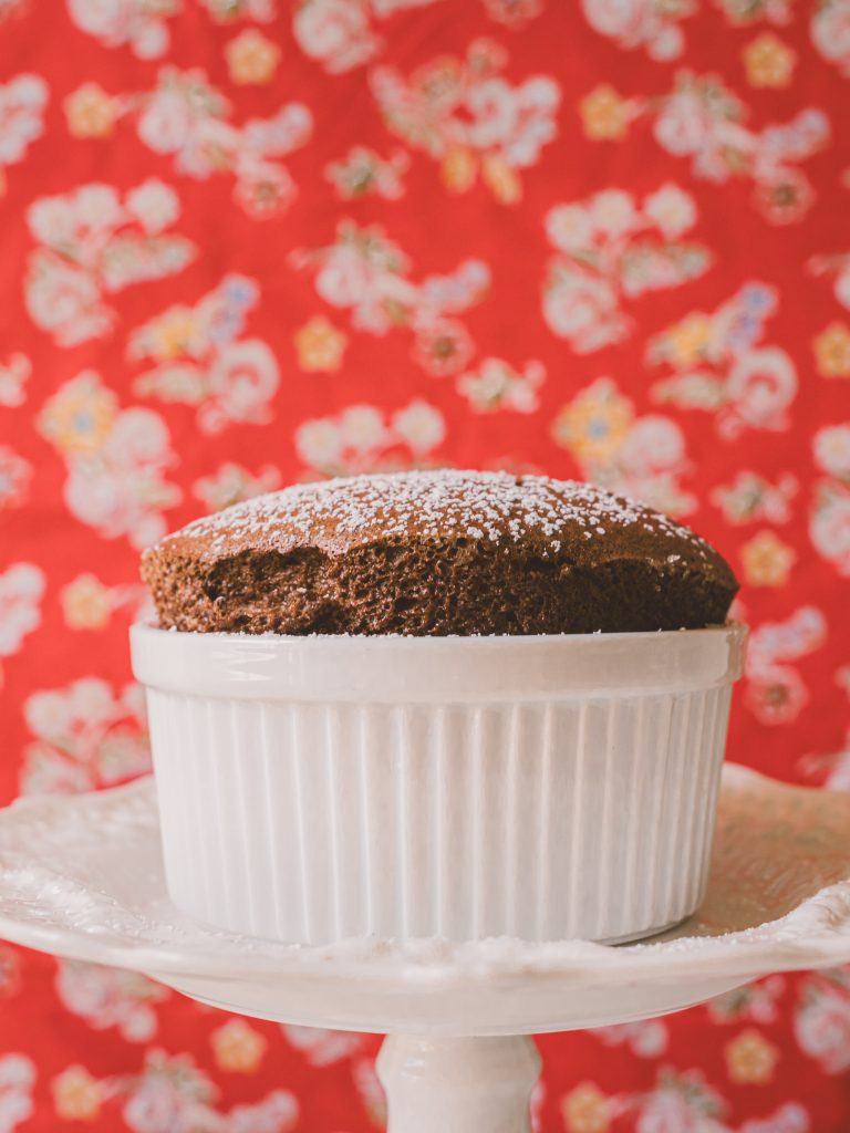 Soufflé au Chocolat.