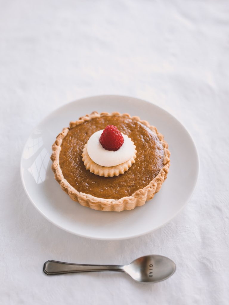 Pumpkin Tart + Pâte Sucrée.